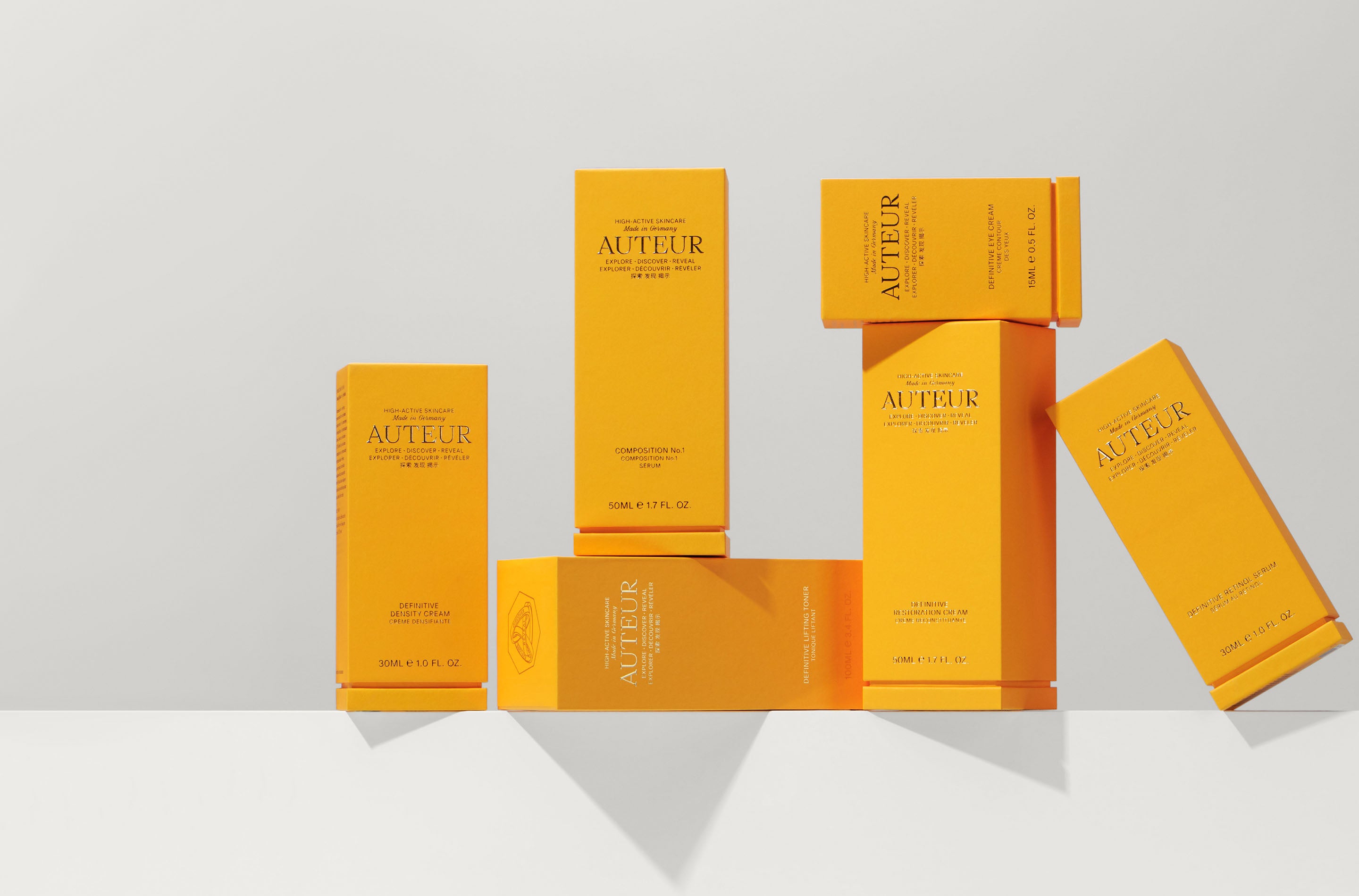 AUTEUR Definitive Collection I High-active Skincare Made in Germany